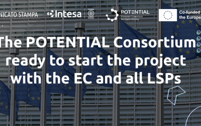 The POTENTIAL Consortium ready to start the project with the EC and all LSPs