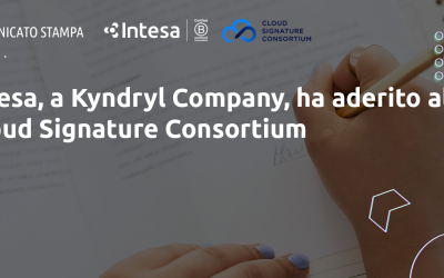 Intesa, a Kyndryl Company, ha aderito al Cloud Signature Consortium