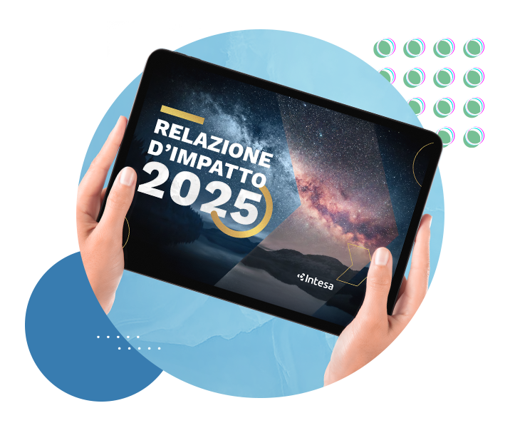 Pagina Sostenibilità - Anteprima Relazione d'Impatto Intesa 2024