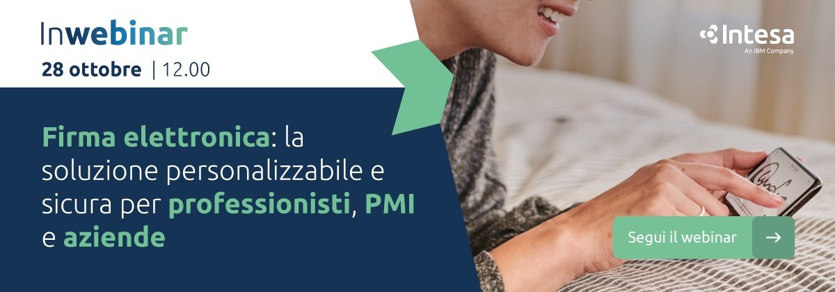 Cta Webinar IntesaSign